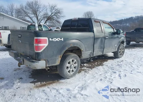 2013 Ford F-150 Xlt из США, поврежденный, VIN 1FTFX1ET2DFC48204